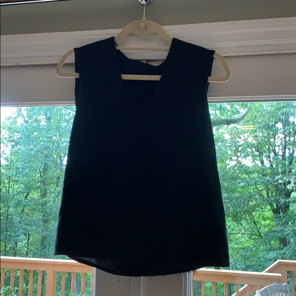 Tibi Fringe Open Back Top - Picture 2 of 3